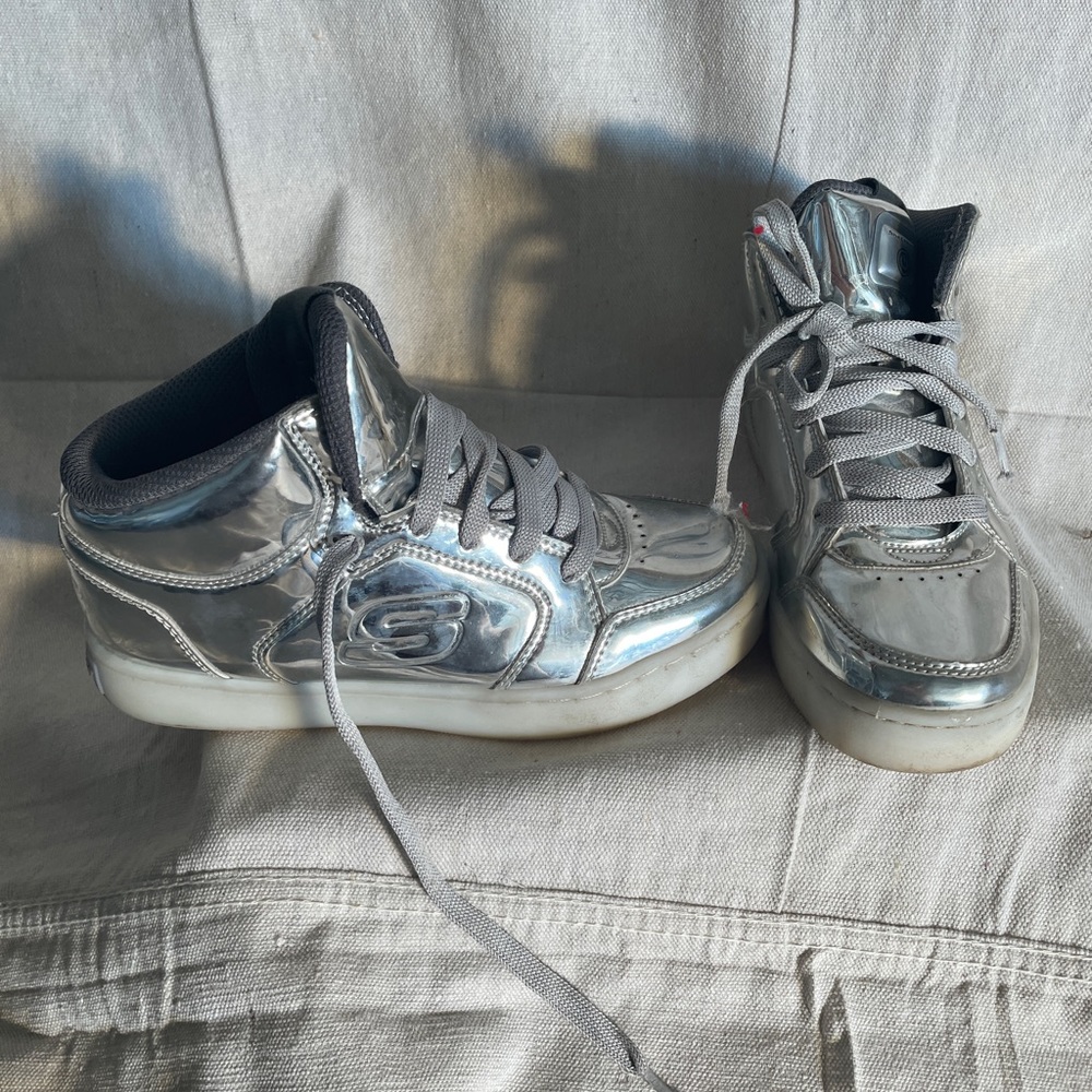 Girls Skechers High Tops